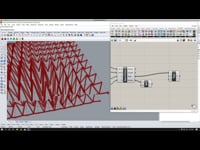 Rhino - Space Frame 2 Surfaces