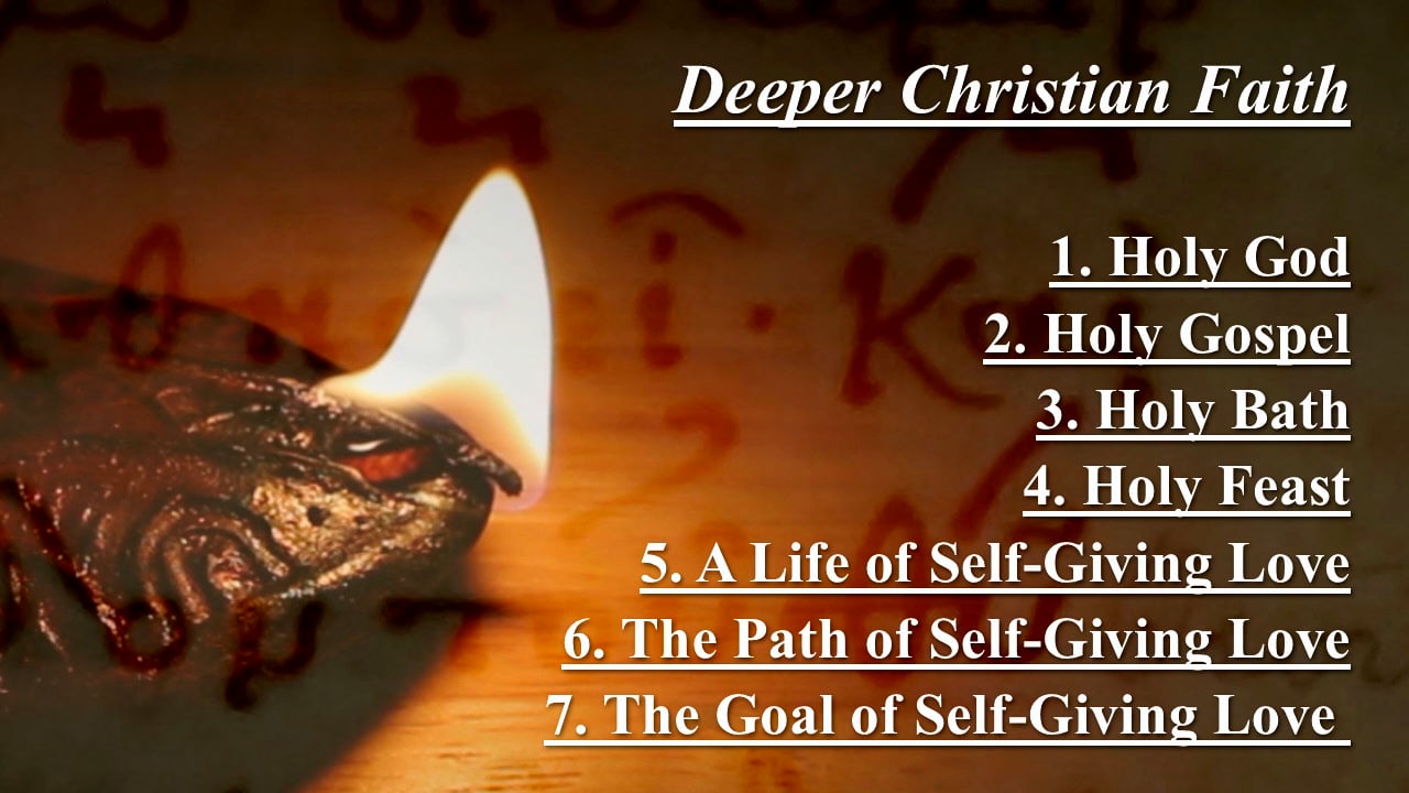 Deeper Christian Faith - Part 1