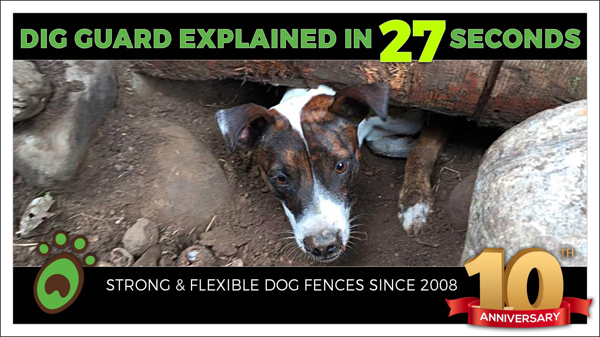 Dog Fence Dig Guard on Vimeo