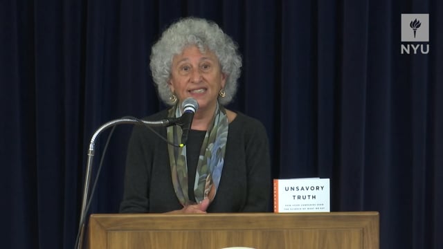 Unsavory Truth: Marion Nestle Book Launch