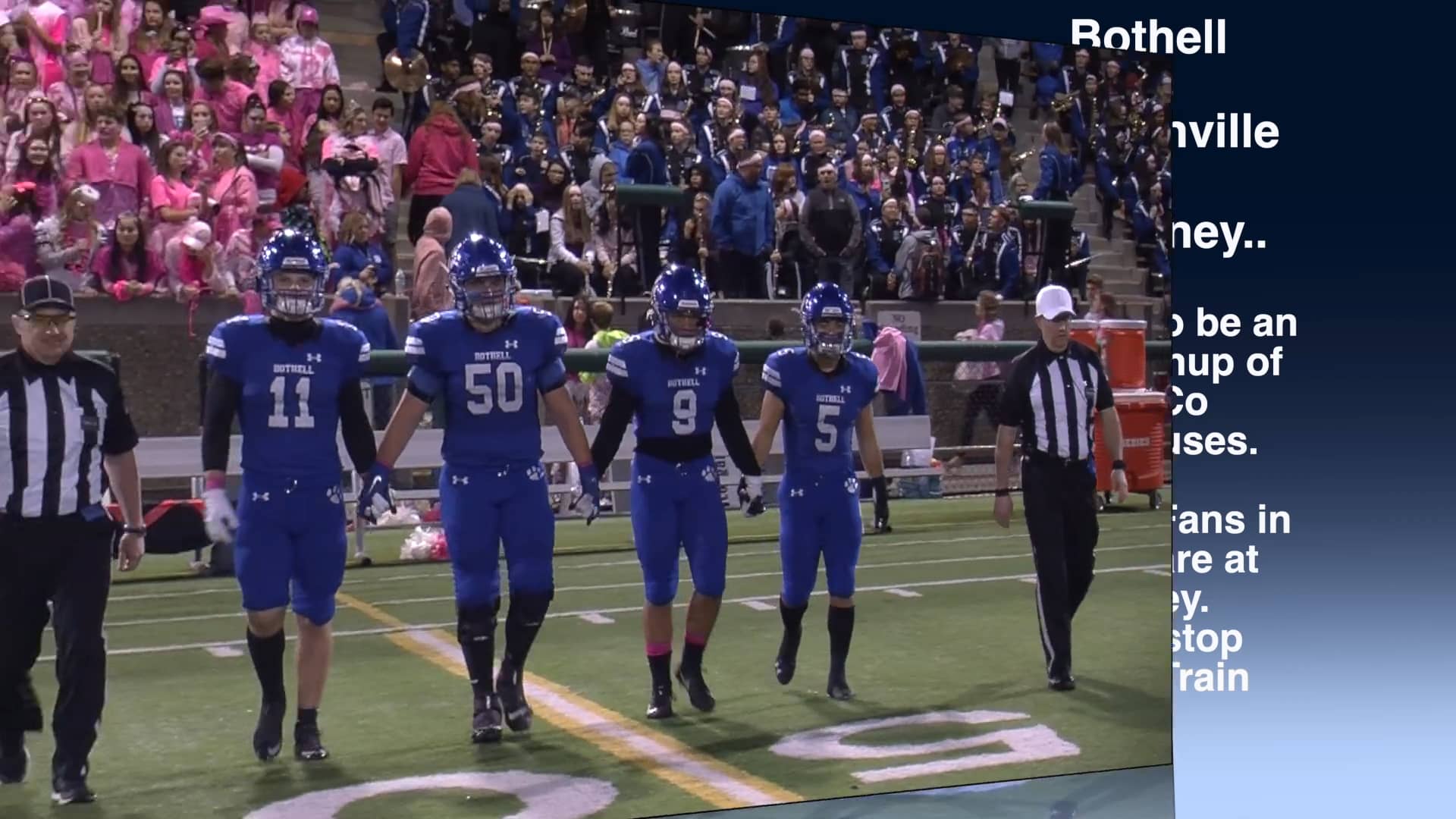 Bothell defeats Woodinville, The Battle at Pop Keeney Stadium on Vimeo