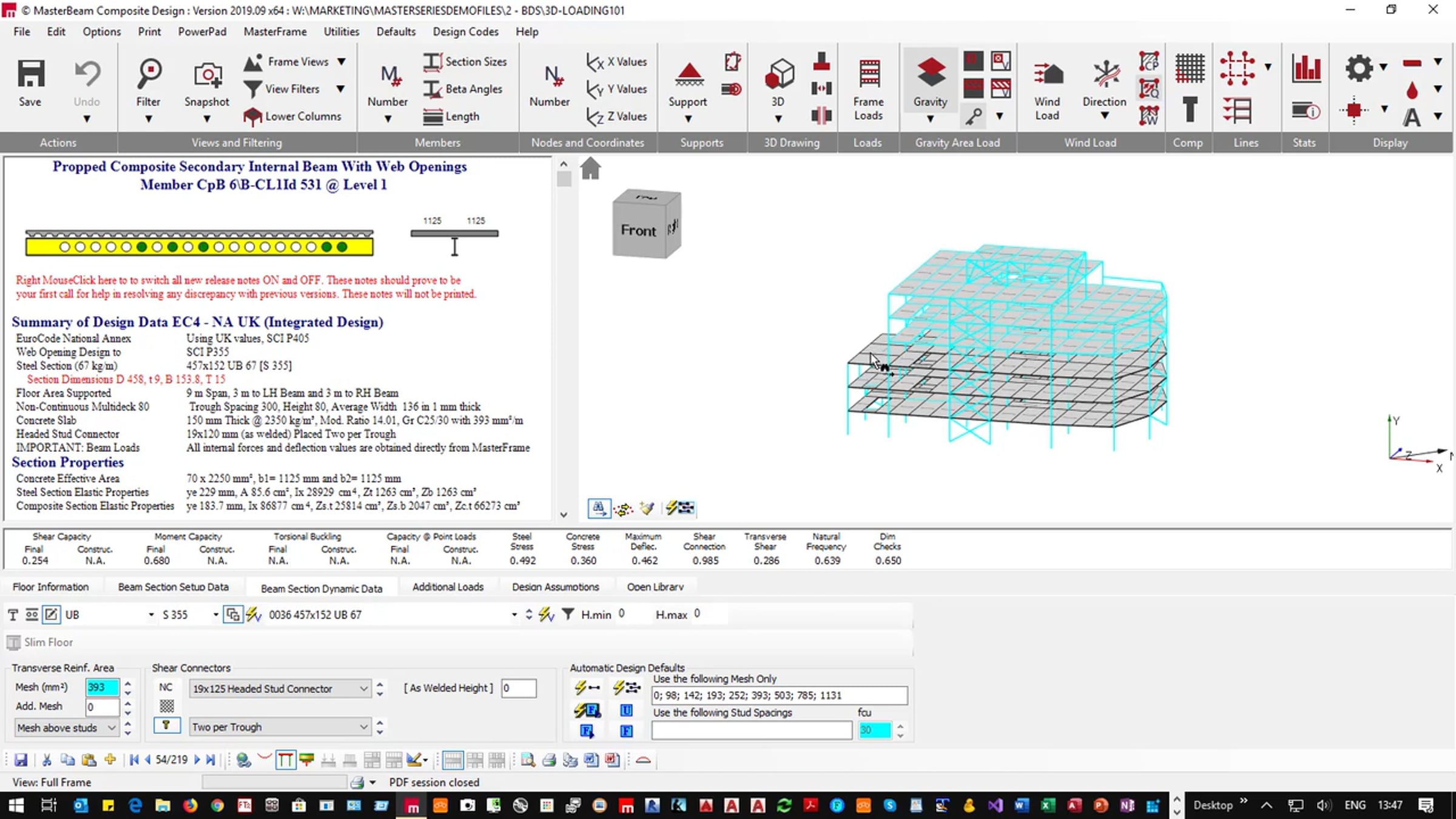 Design of composite structures in MasterFrame 2019 [WEBINAR RECORDING ...