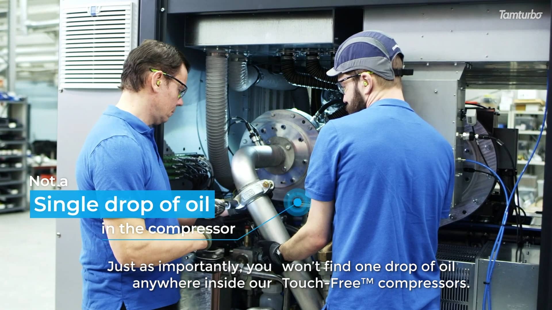 Tamturbo TouchFree Turbo compressor on Vimeo