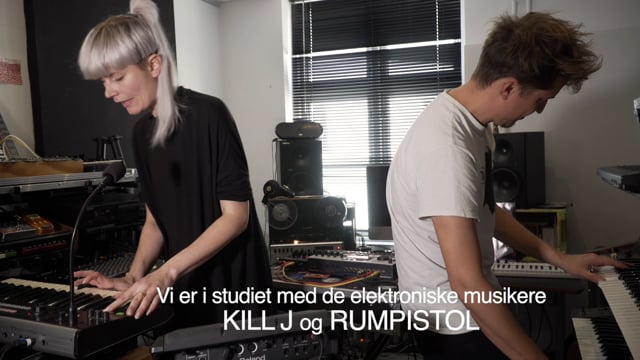 I studiet med Rumpistol og Kill J