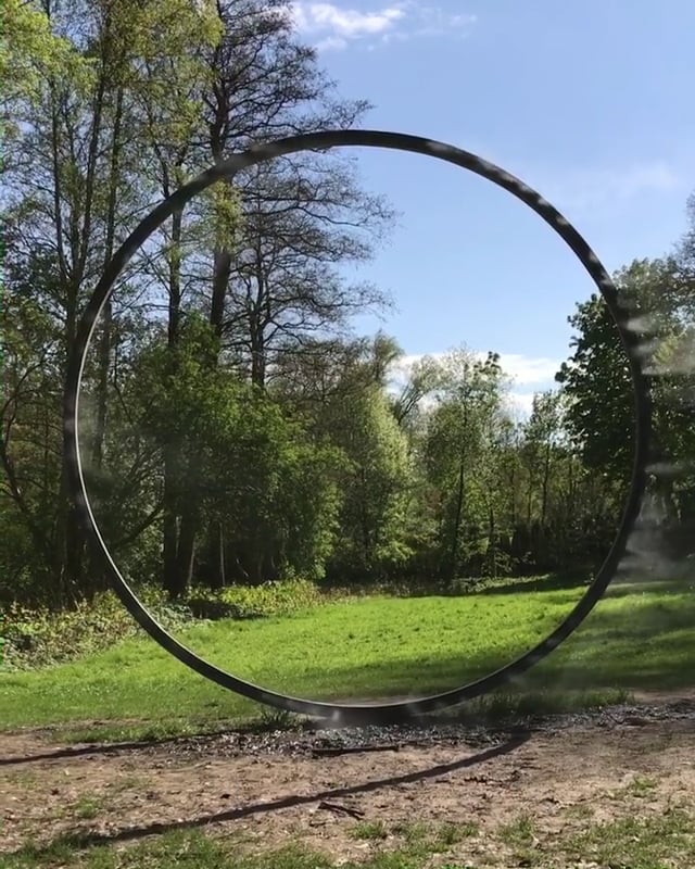 Vær i vejret, 2016, Orddrupgaard, Denmark. Video by Kyle Basilius via Instagram