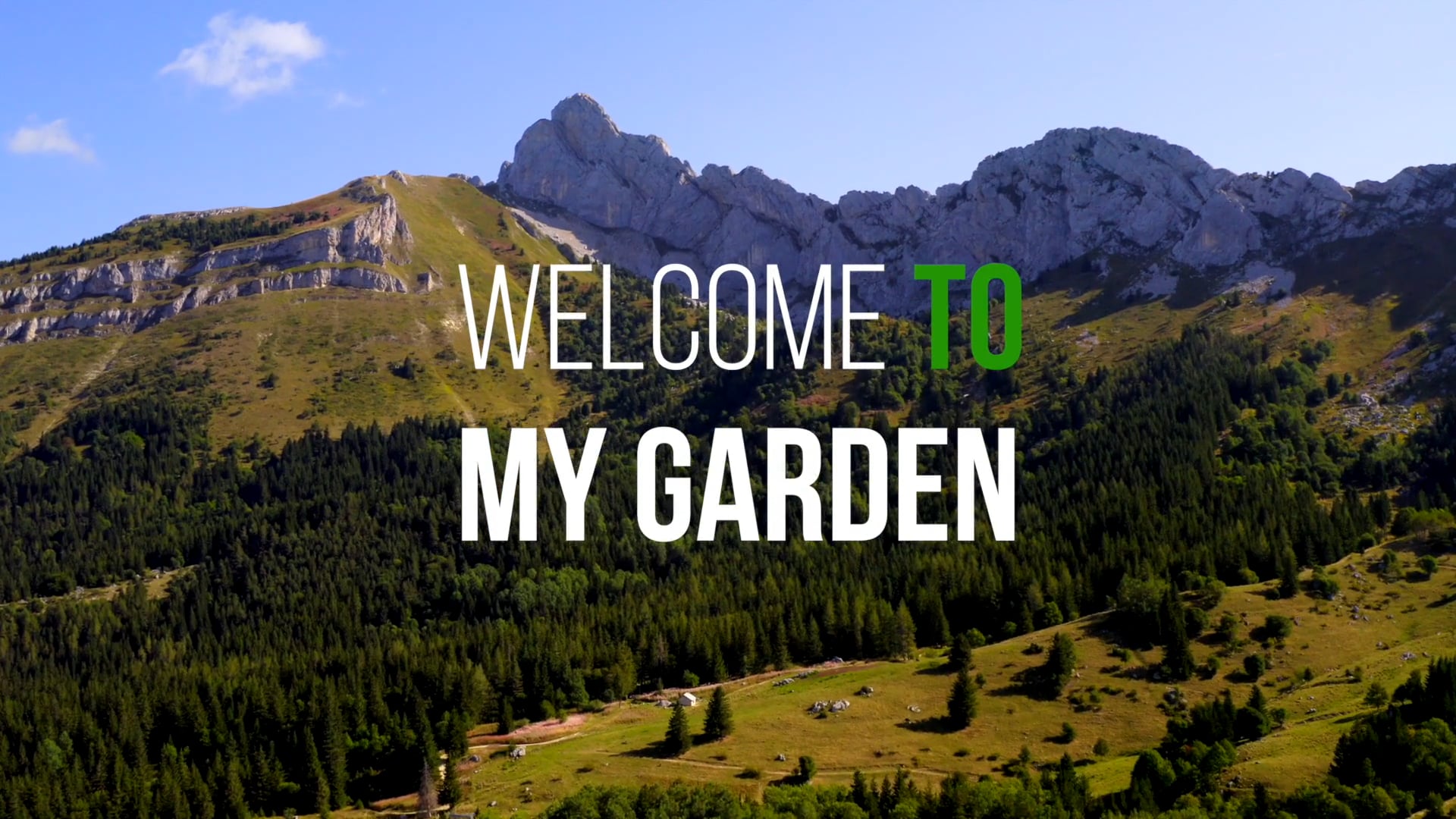 Welcome 2 my garden - épisode 1