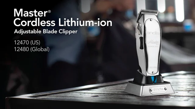 12470-12480 Master Cordless Li Clipper Features