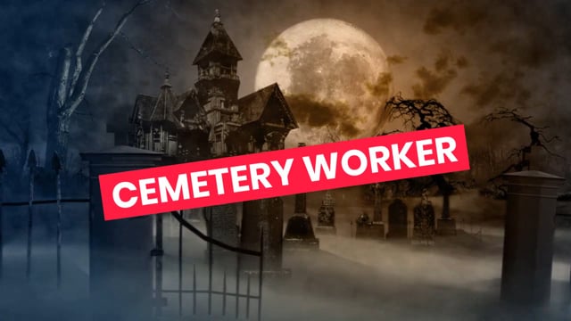 Cemetery worker video 3