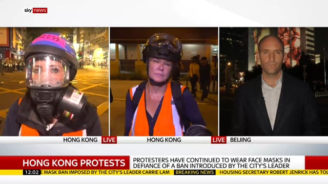 Hong Kong Protests: Sky News Special Programme – BAFTA Winner 2020