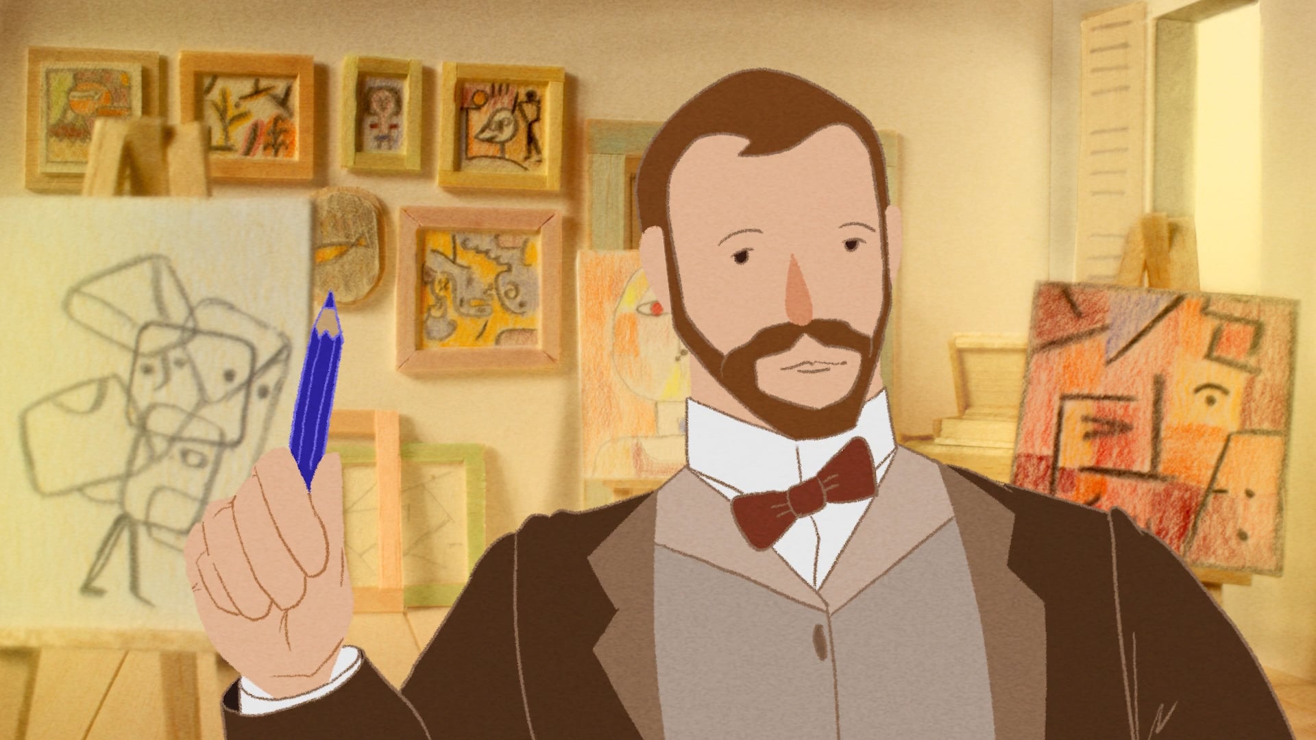 The Bauhaus Exhibition -  Paul Klee - Plonter Animation