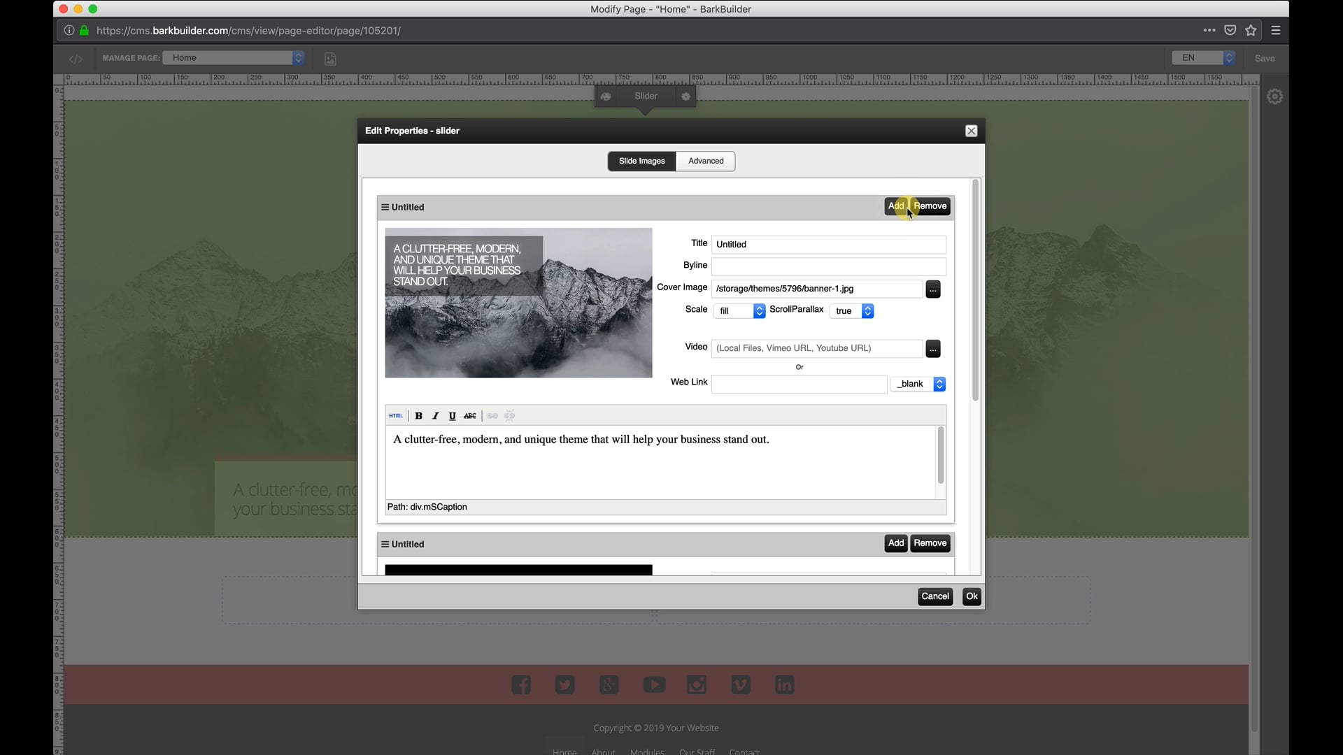 Slider: A Quick Overview on Vimeo
