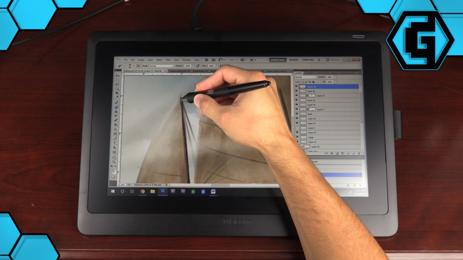 The Geekery View - Wacom Cintiq 16