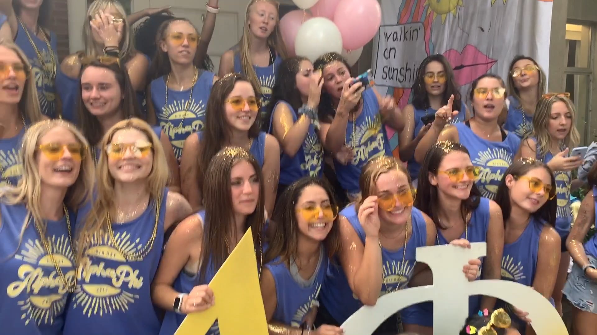 Alpha Phi Bid Day 2019 (Red Dress)