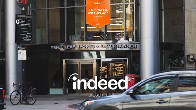 MLSE x Indeed - Top Rated Workplace