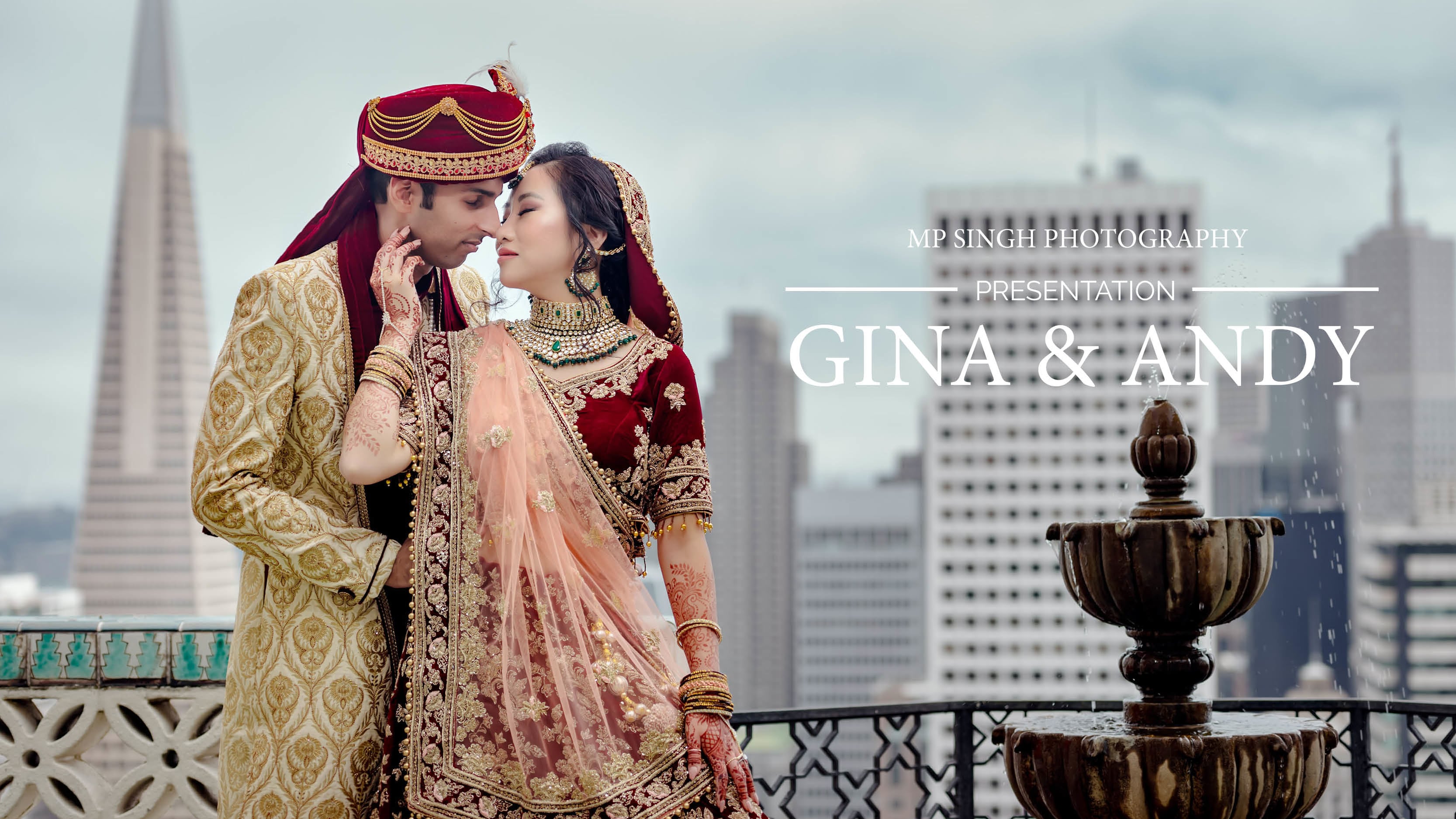 Fairmont San Francisco Indian Korean Fusion Wedding | Gina & Andy