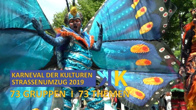 Karneval der Kulturen 2019 - Der Straßenumzug