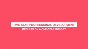 5-star professional development results on a 1-star budget