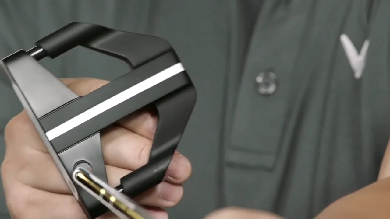 Product Display Odyssey Stroke Lab Black Bird of Prey Putter at