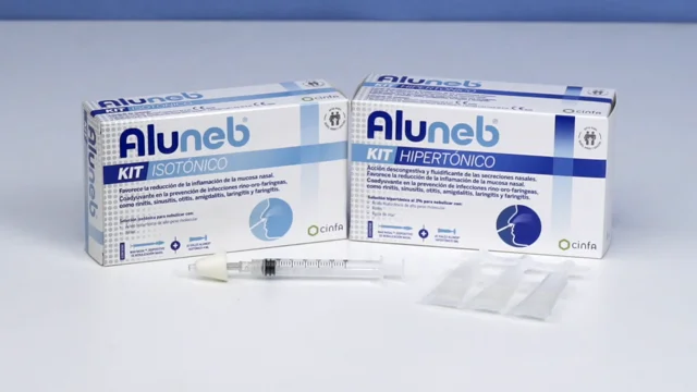 Aluneb Kit Solución Isotónica 15x4ml + Atomizador Nasal Mad