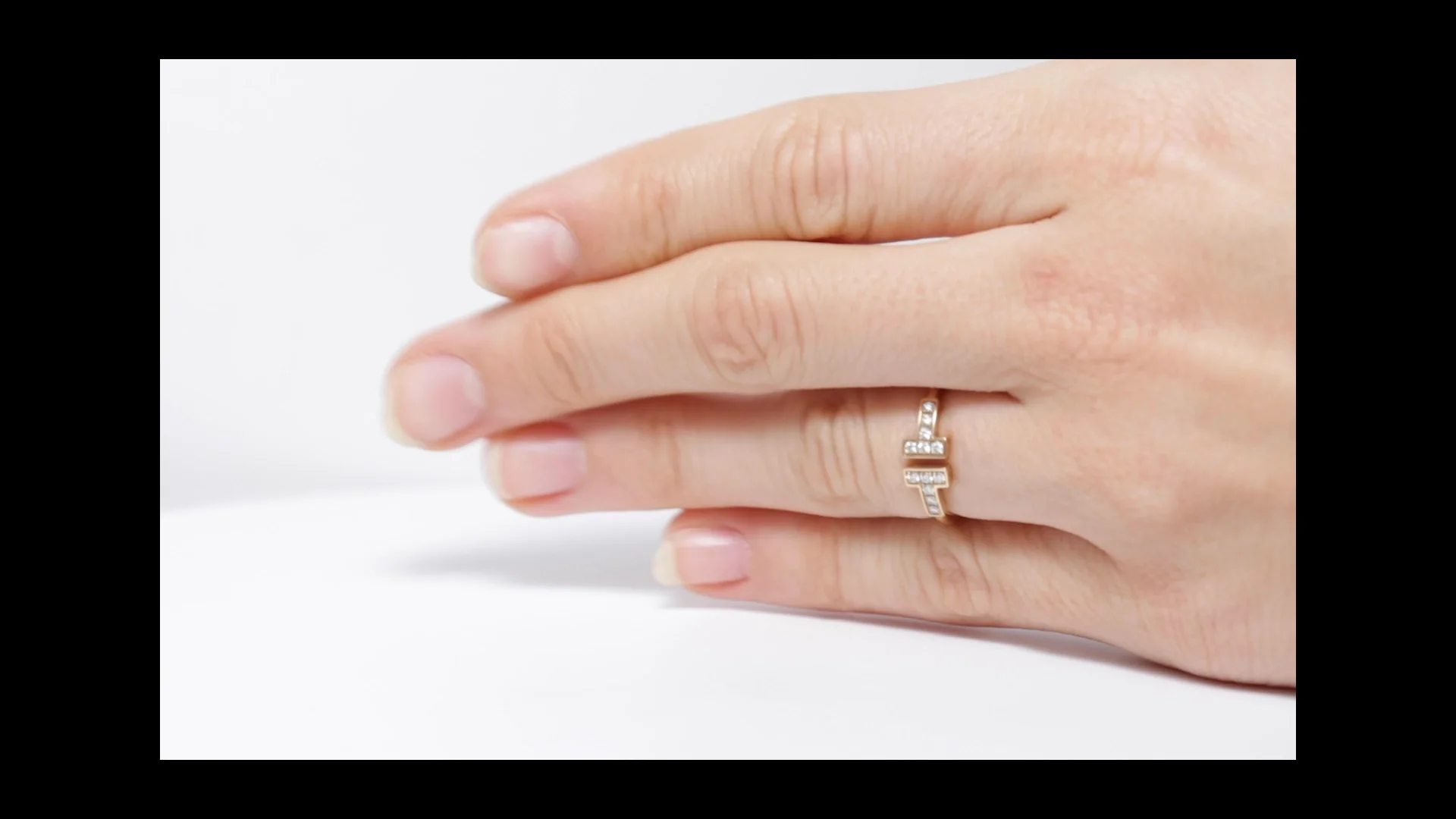 Tiffany & Co. 'Tiffany T' Diamond Wire Ring | Farringdons