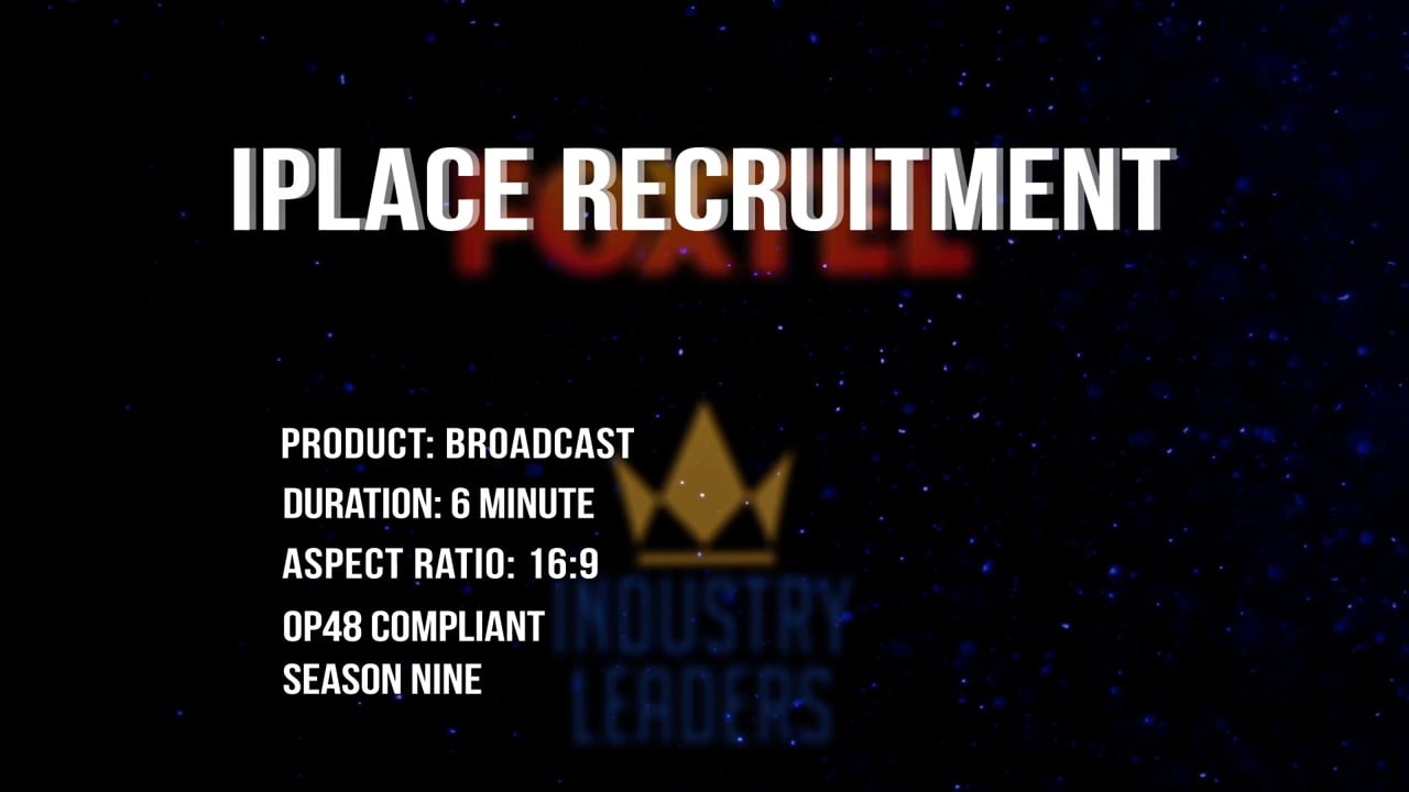 iPlace Recruitment  | Industry Leaders S09