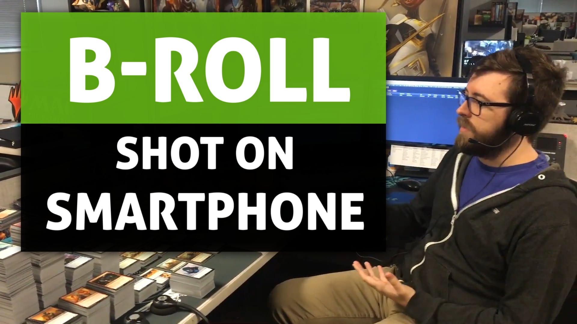 B-roll shot on smartphone