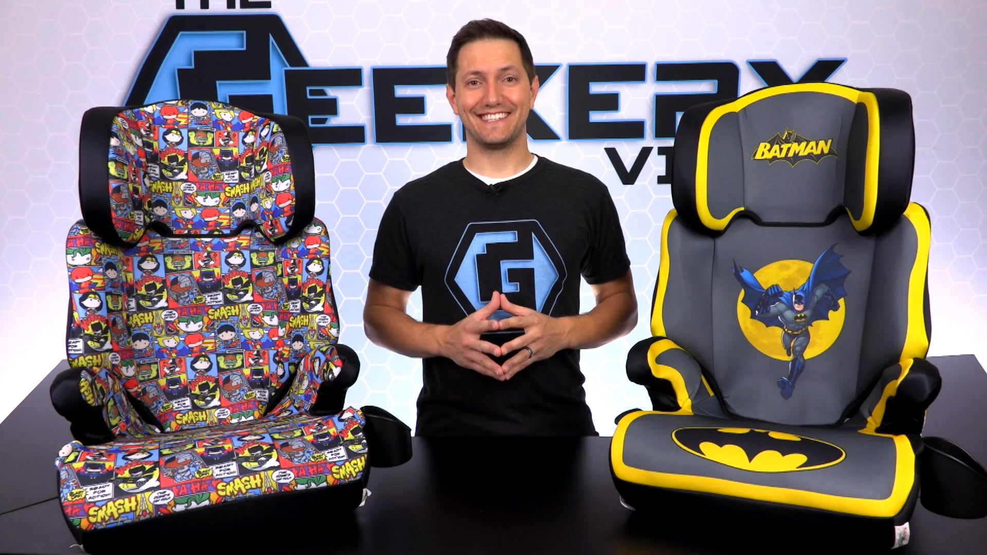 The Geekery View & the DC High Back Boosters