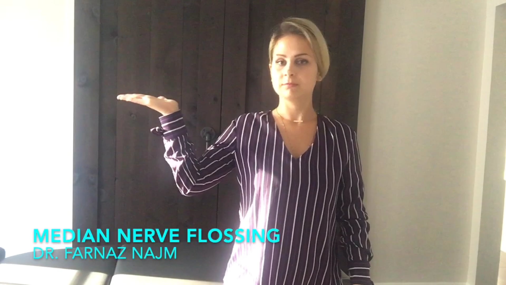 Median Nerve Flossing By Dr. Farnaz Najm