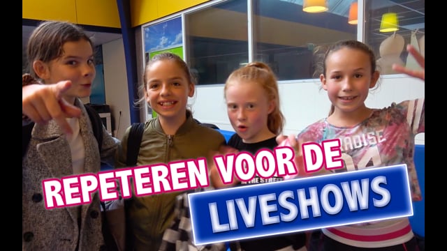 Vlog Repeteren voor de Liveshows 2019