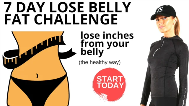 Lose belly fat online challenge