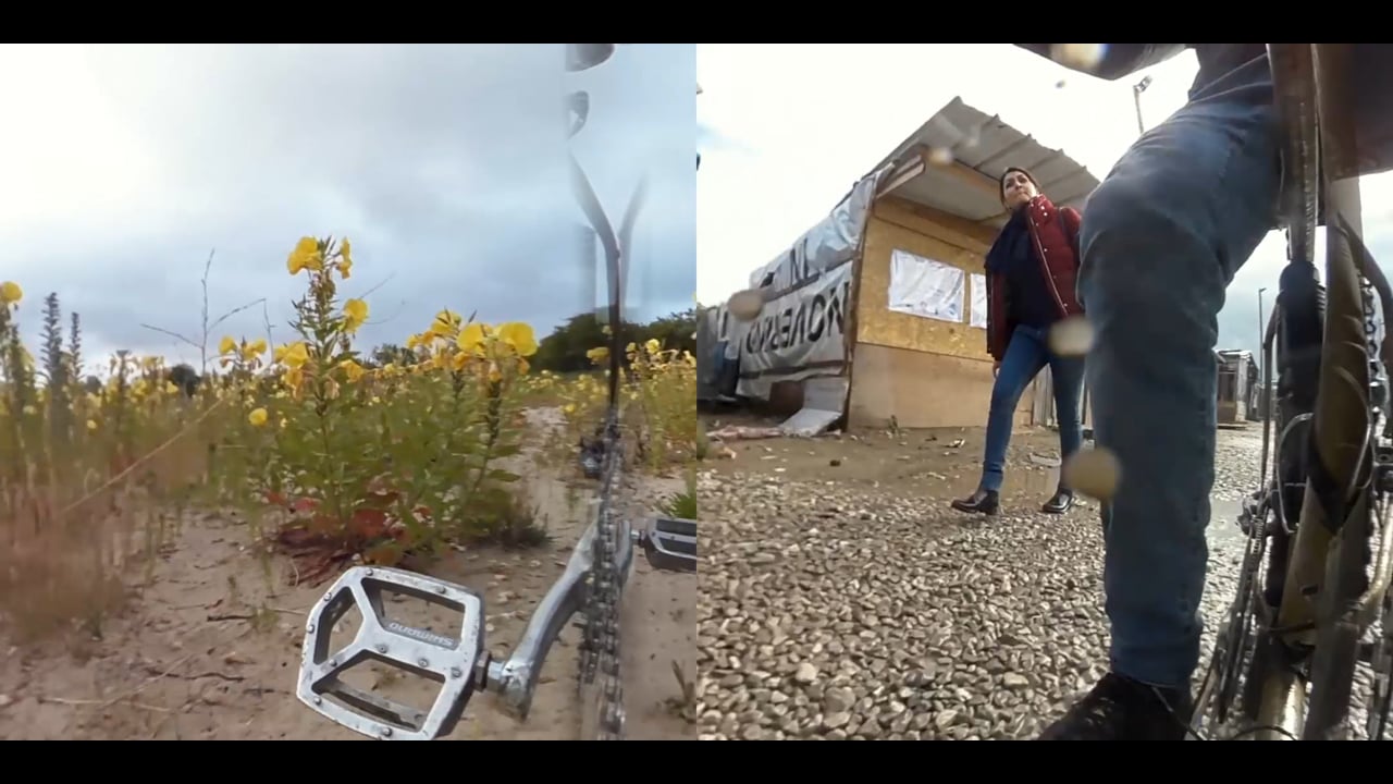 Calais Then (2016), and Then (2019), a video by Liam Healy