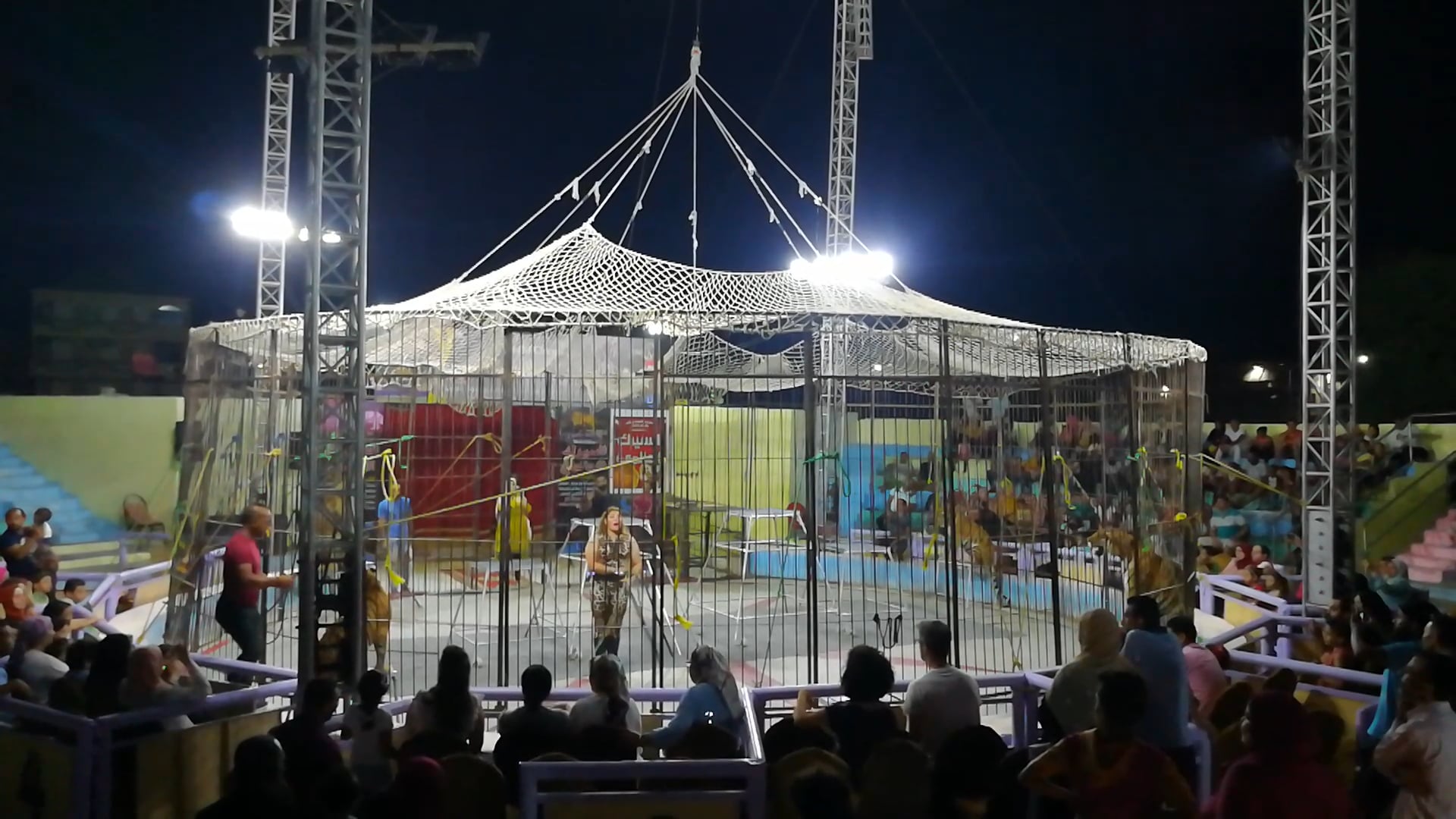 Strong Mahasen Elhelw Show In Circus Egypt