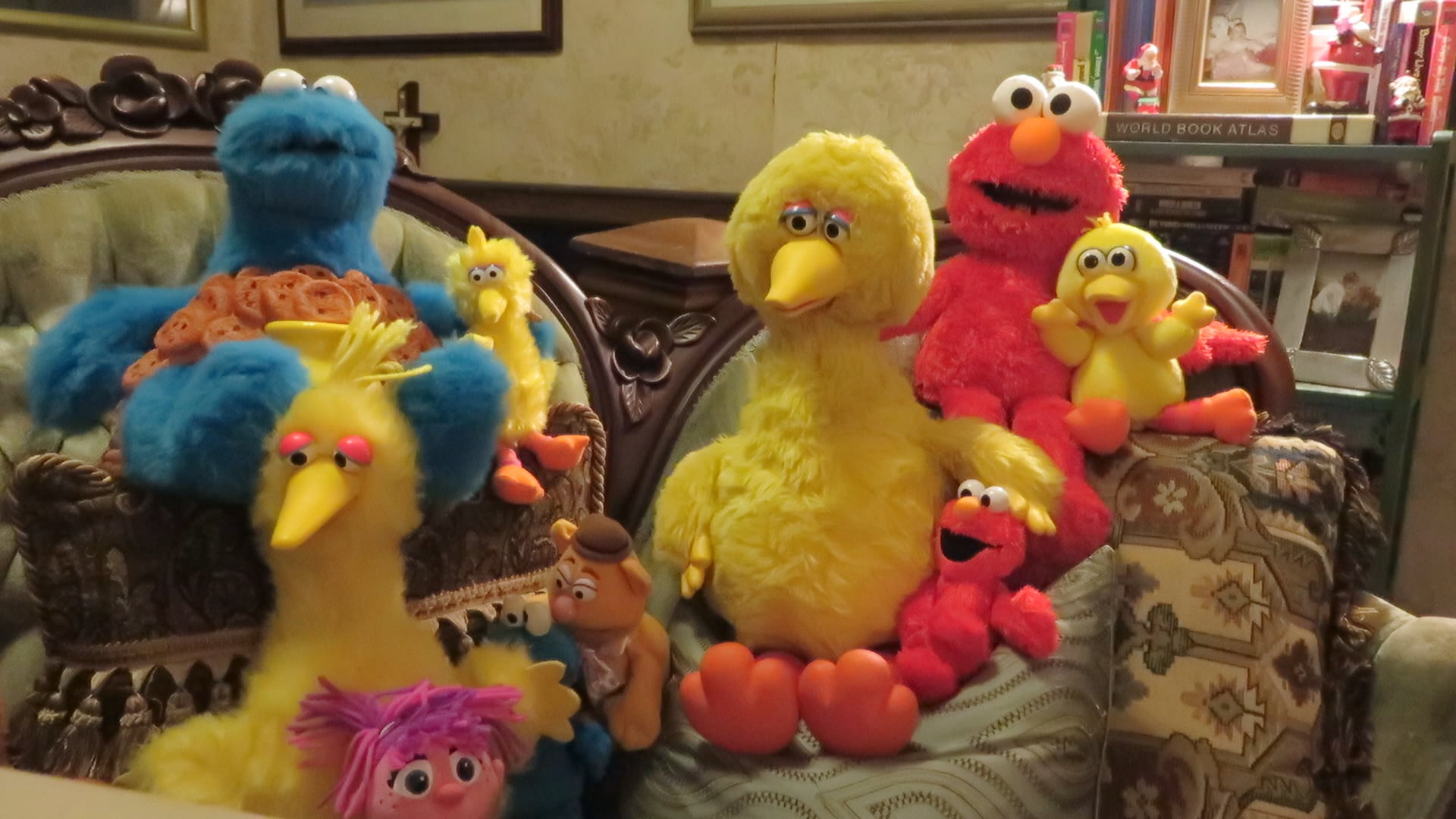 Big Bird Reading, I Think that it is Wonderful, Talking Big Bird is