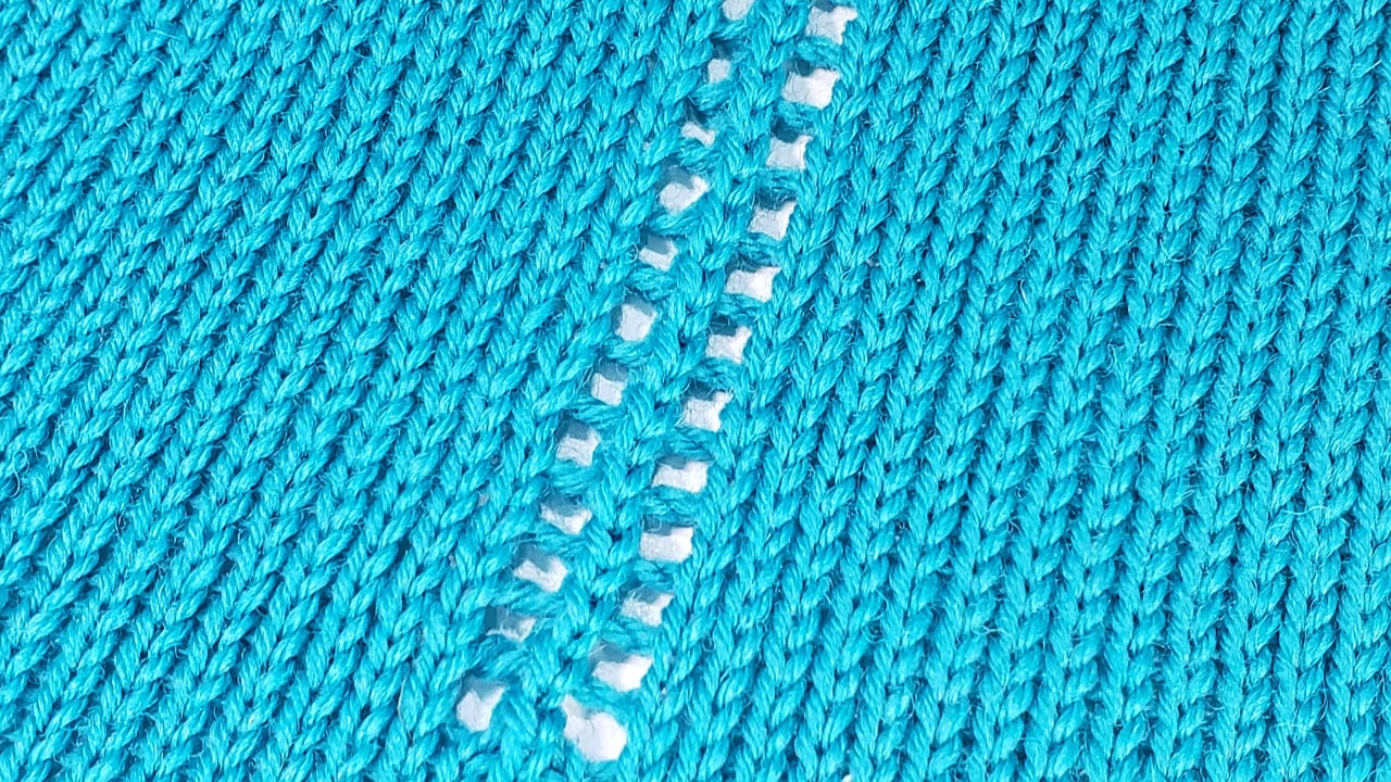 Lace Multiple Stitch Transfers Machine Knitting Tutorial