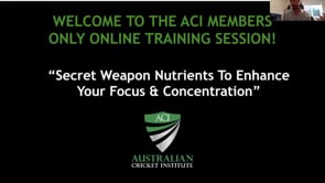 Nutrition For Increased Focus & Concentration - Replay