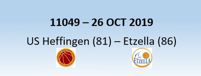 N1H 11049 US Heffingen (81) - Etzella Ettelbruck (86) 26/10/2019