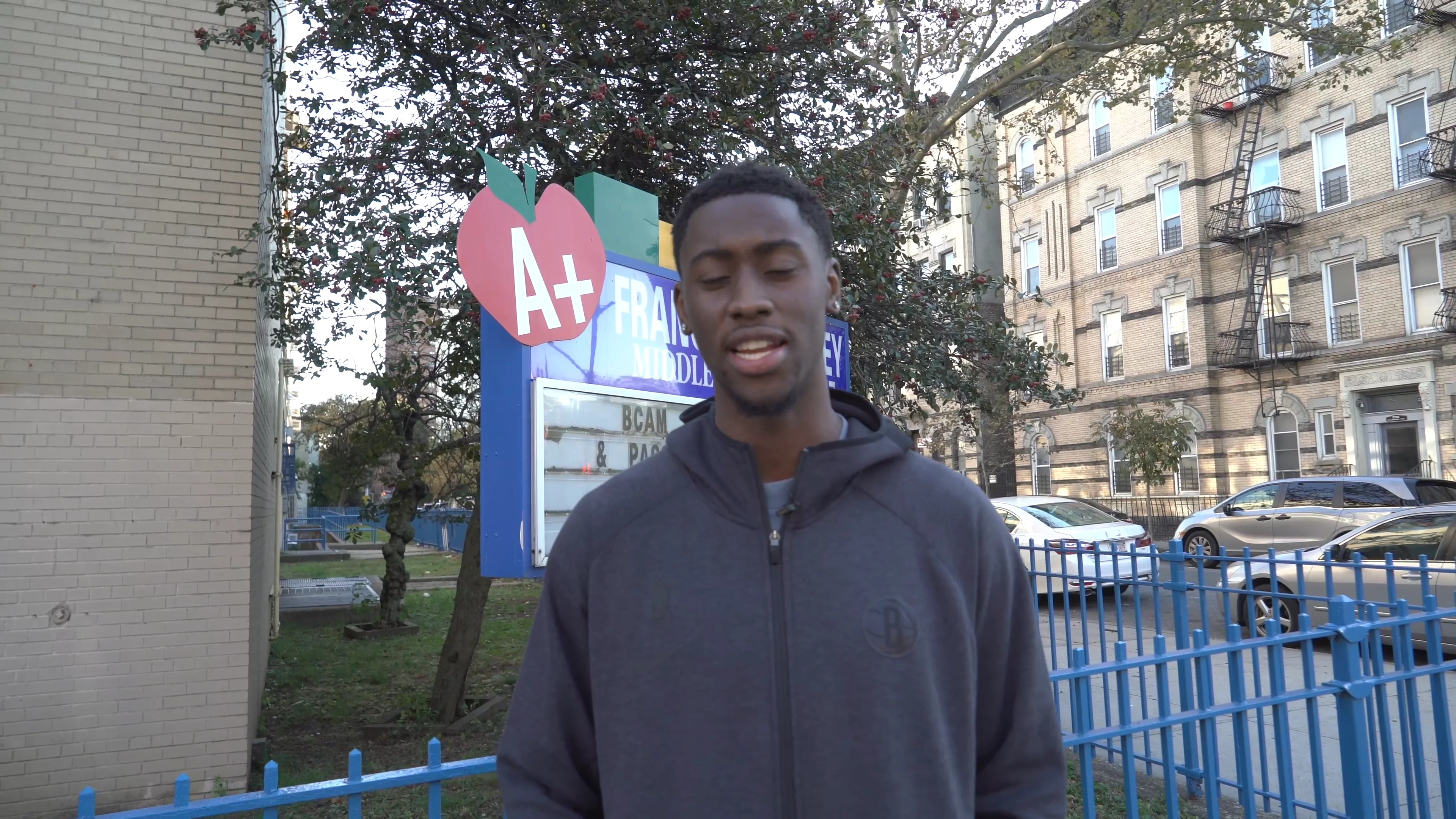 Caris Levert Visits BCAM High School - 22 Initiative