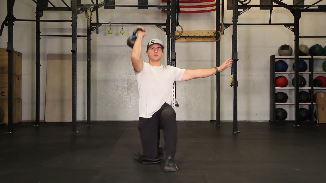 Kneeling KB Press.mov on Vimeo