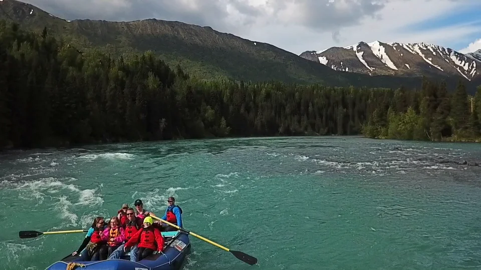 Alaska River Adventures Drone