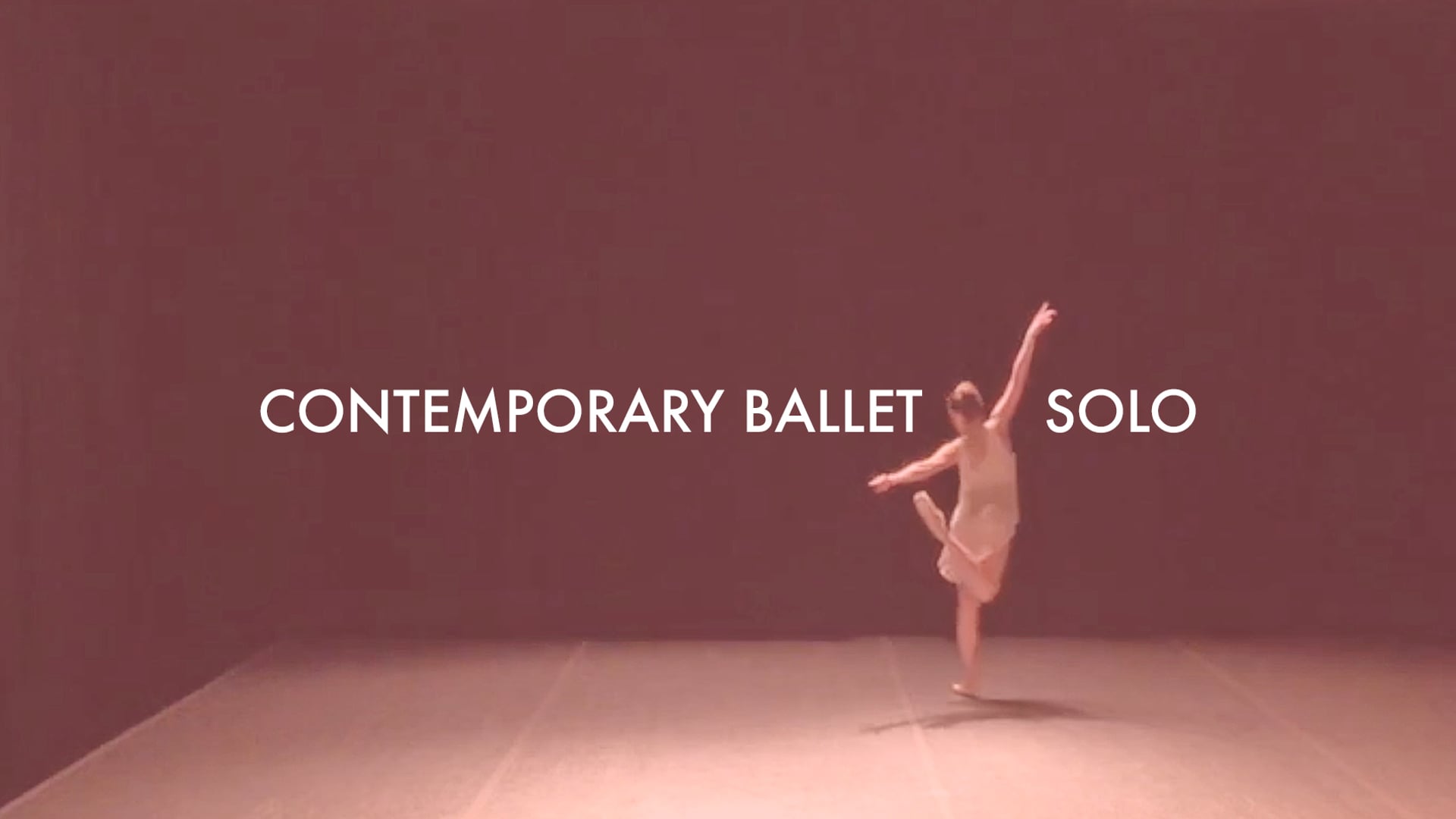 Contemporary Ballet Solo "KENKA"