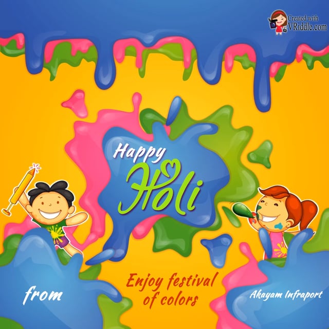 Holi Greetings and Wishes Videos – VRiddle