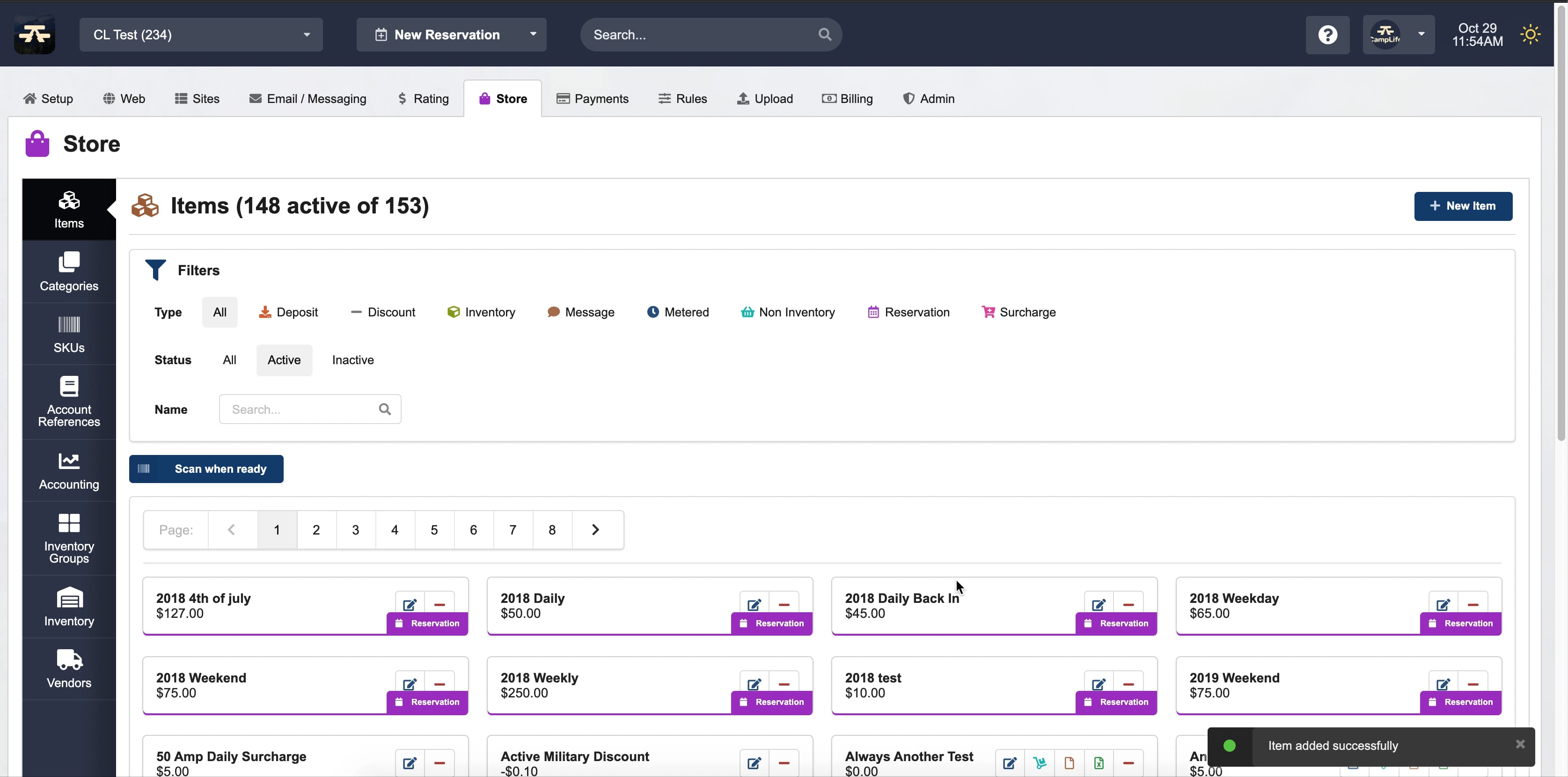 Training Videos - How to add a new store item on Vimeo