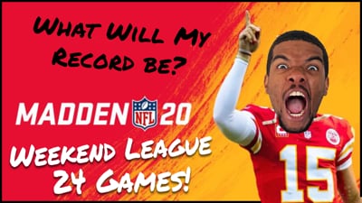 Another Weekend League Stream! I See Improvements! - Stream Replay