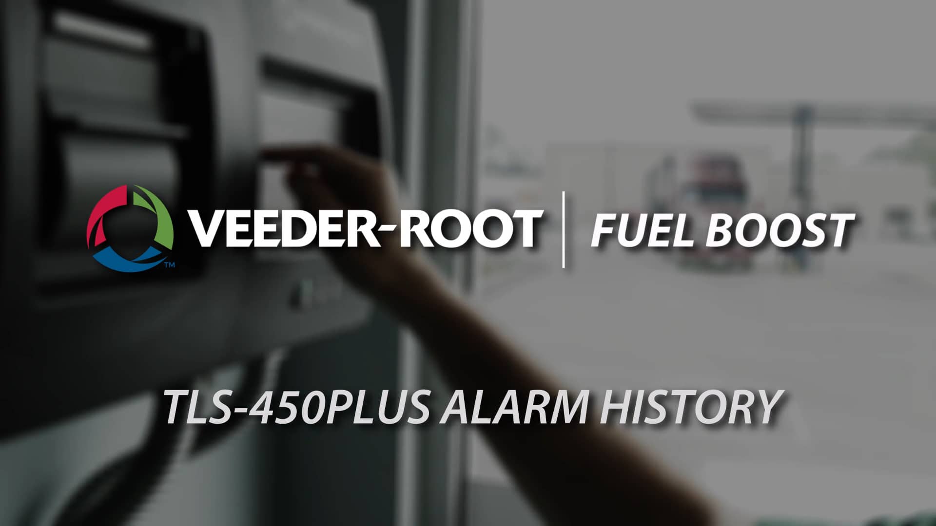 VeederRoot Fuel Boost TLS450PLUS Alarm History on Vimeo