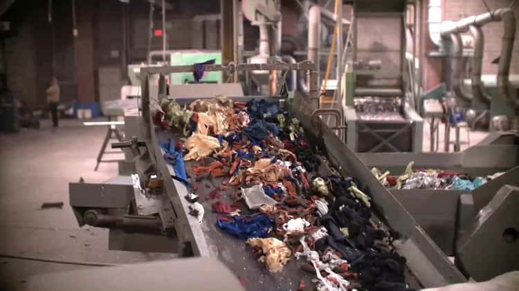 Knickey Textile Recycling Video on Vimeo