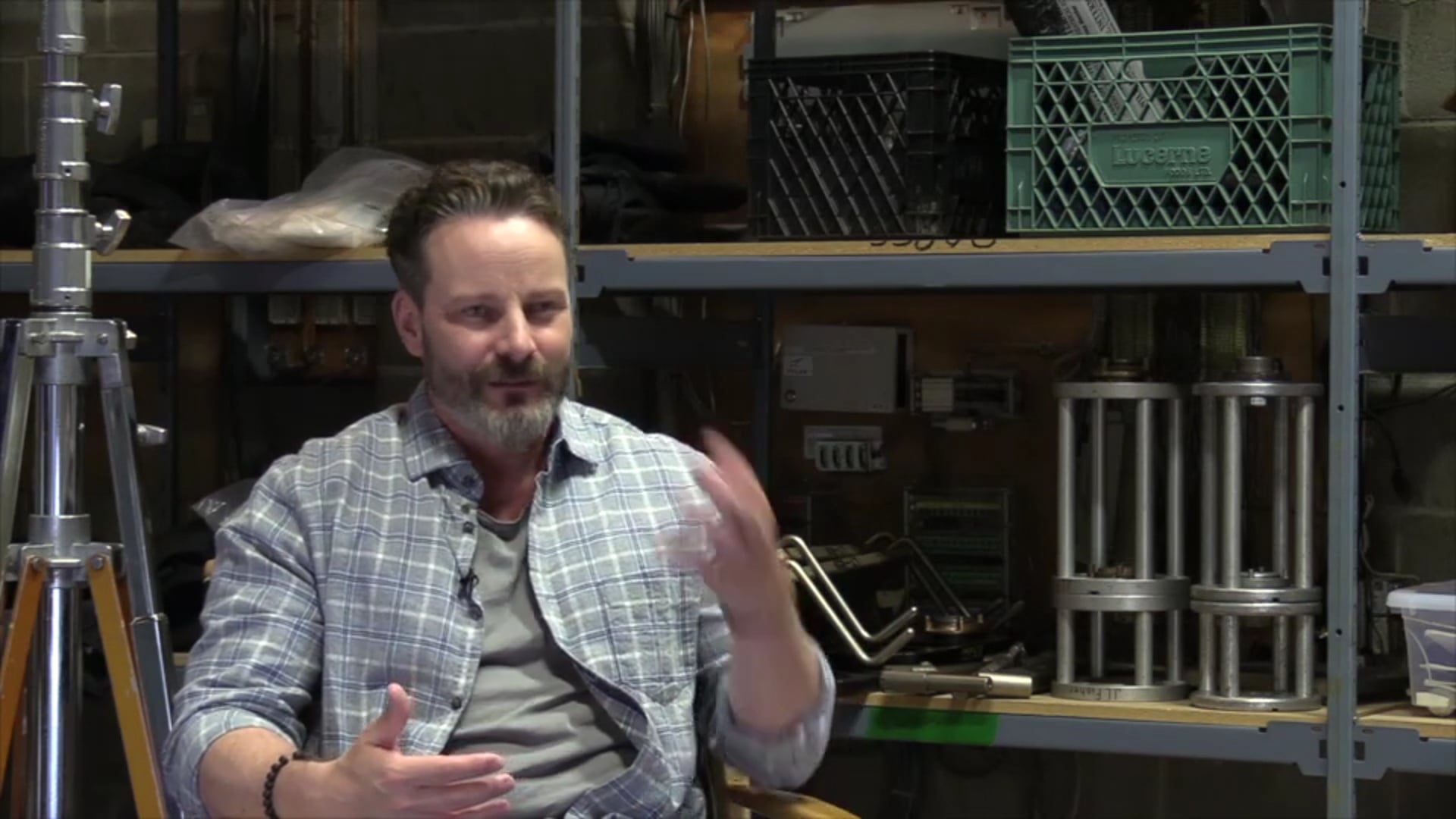 Ryan Robbins and Sarah Deakins discuss playing opposite each other in YELLOW