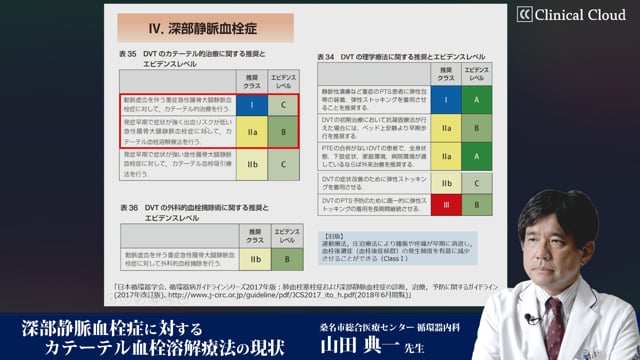 深部静脈血栓症に対するカテーテル血栓溶解療法の現状 Part2