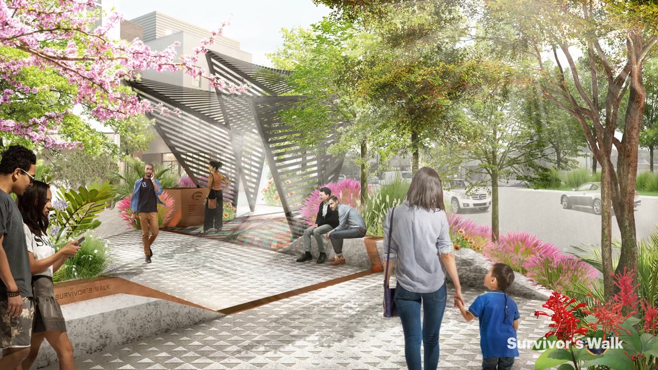 Still image from 'Pulse Memorial and Museum of Equality' video.