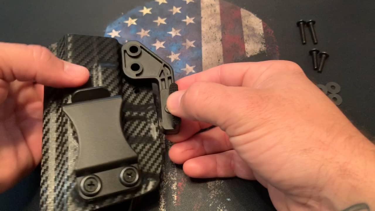 IWB KYDEX Holster Claw Kit Installation - Rounded Gear by Concealment