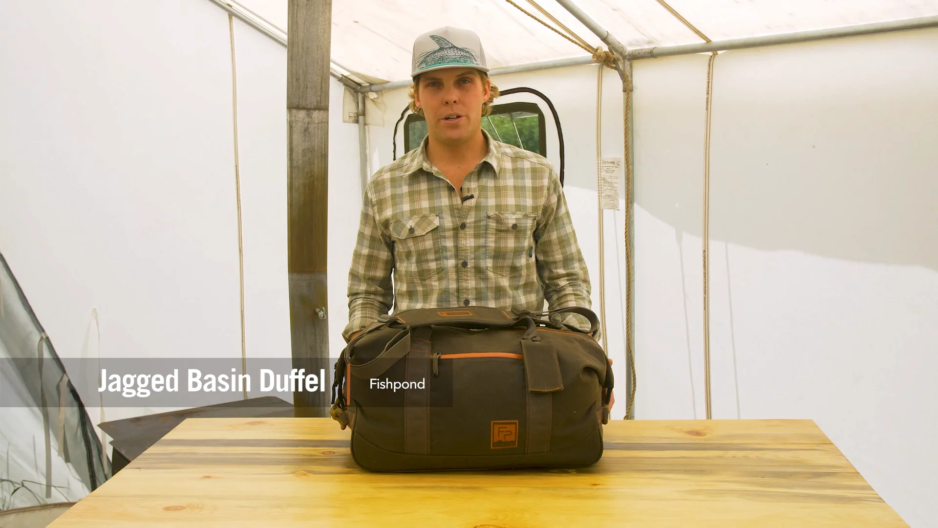 Fishpond Jagged Basin Duffel on Vimeo